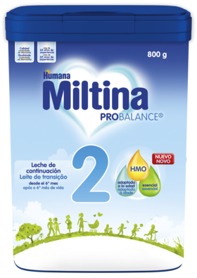 Leche de continuación Miltina 2 con HMO