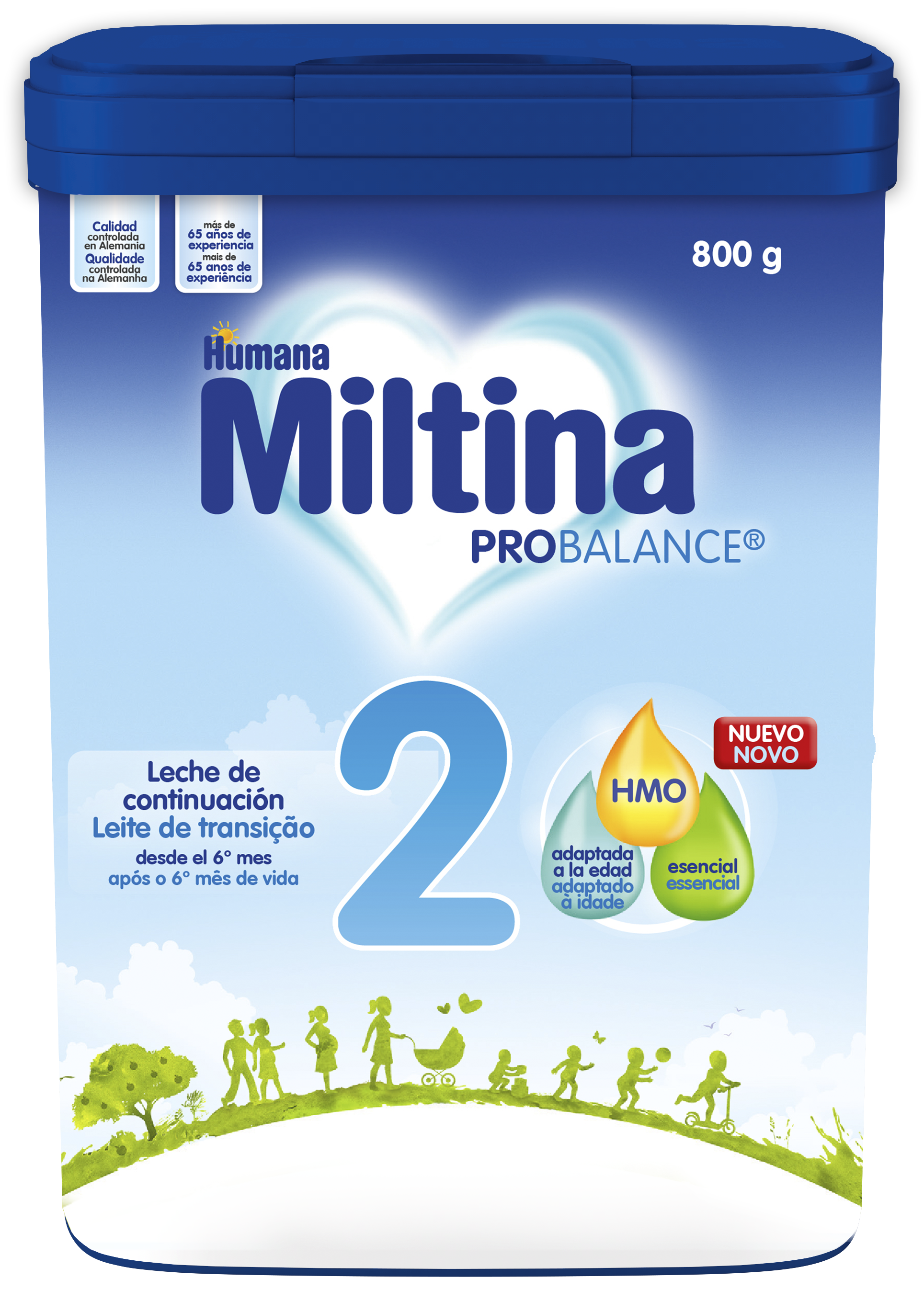 Leche de continuación Miltina 2 con HMO